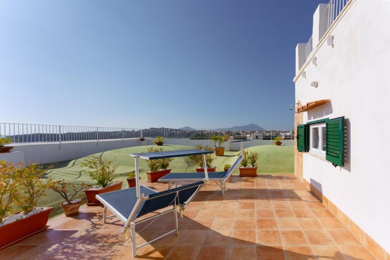 Torretta Corricella- Punta Serra Прочида Экстерьер фото